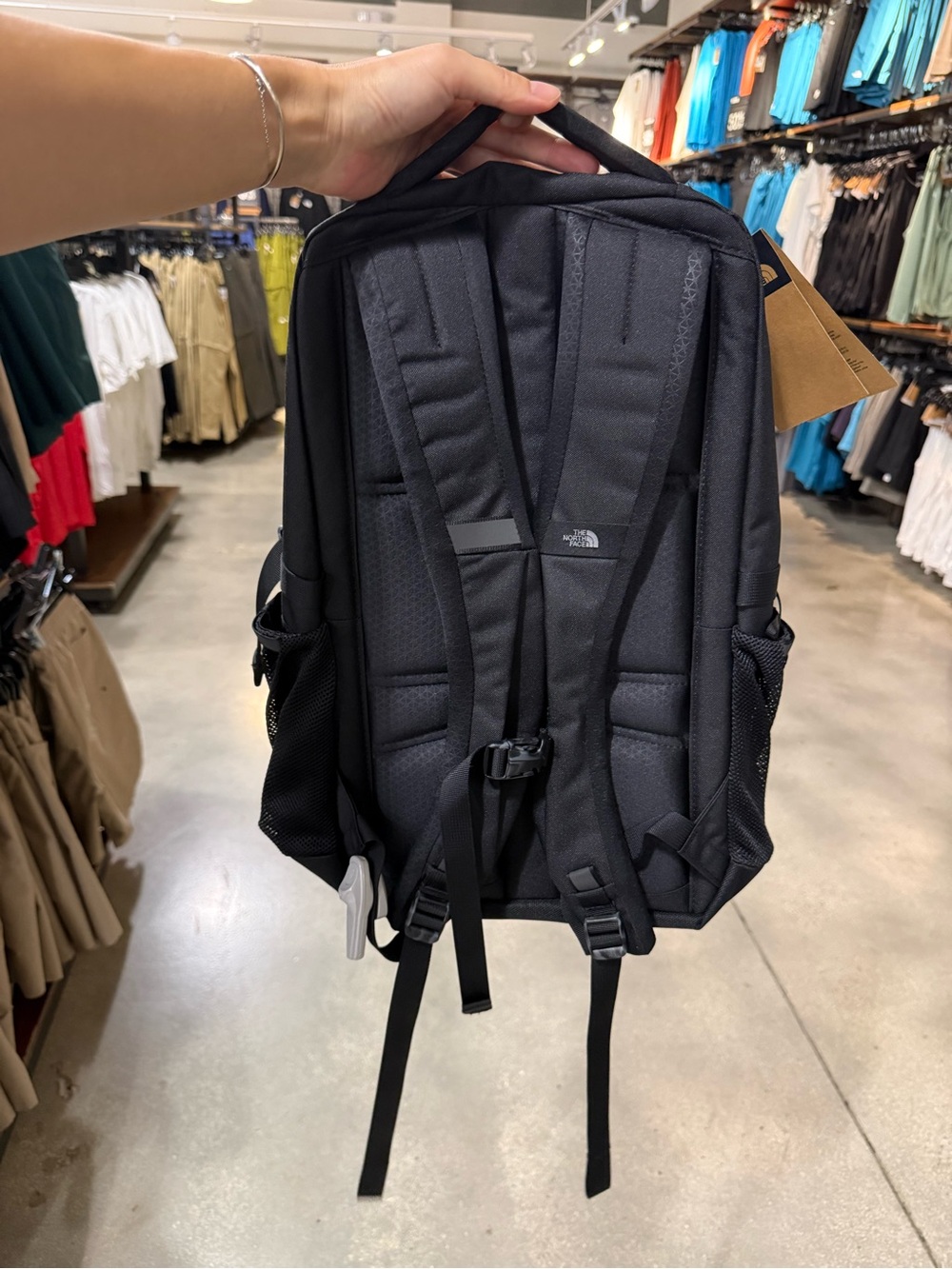 NWT!The North Face PivotER Backpack TNF Black Laptop Travel School Bag,Unisex - Picture 3 of 11